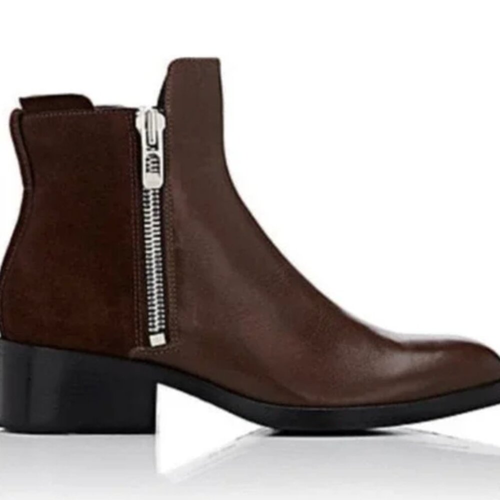 3.1 Phillip Lim Chocolate Brown Alexa Chelsea Boot